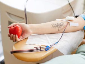تاتو و اهدای خون
